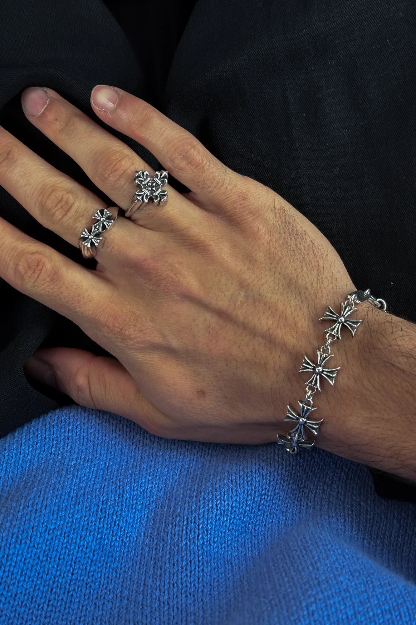 DOUBLE CROSS RING - Image 5