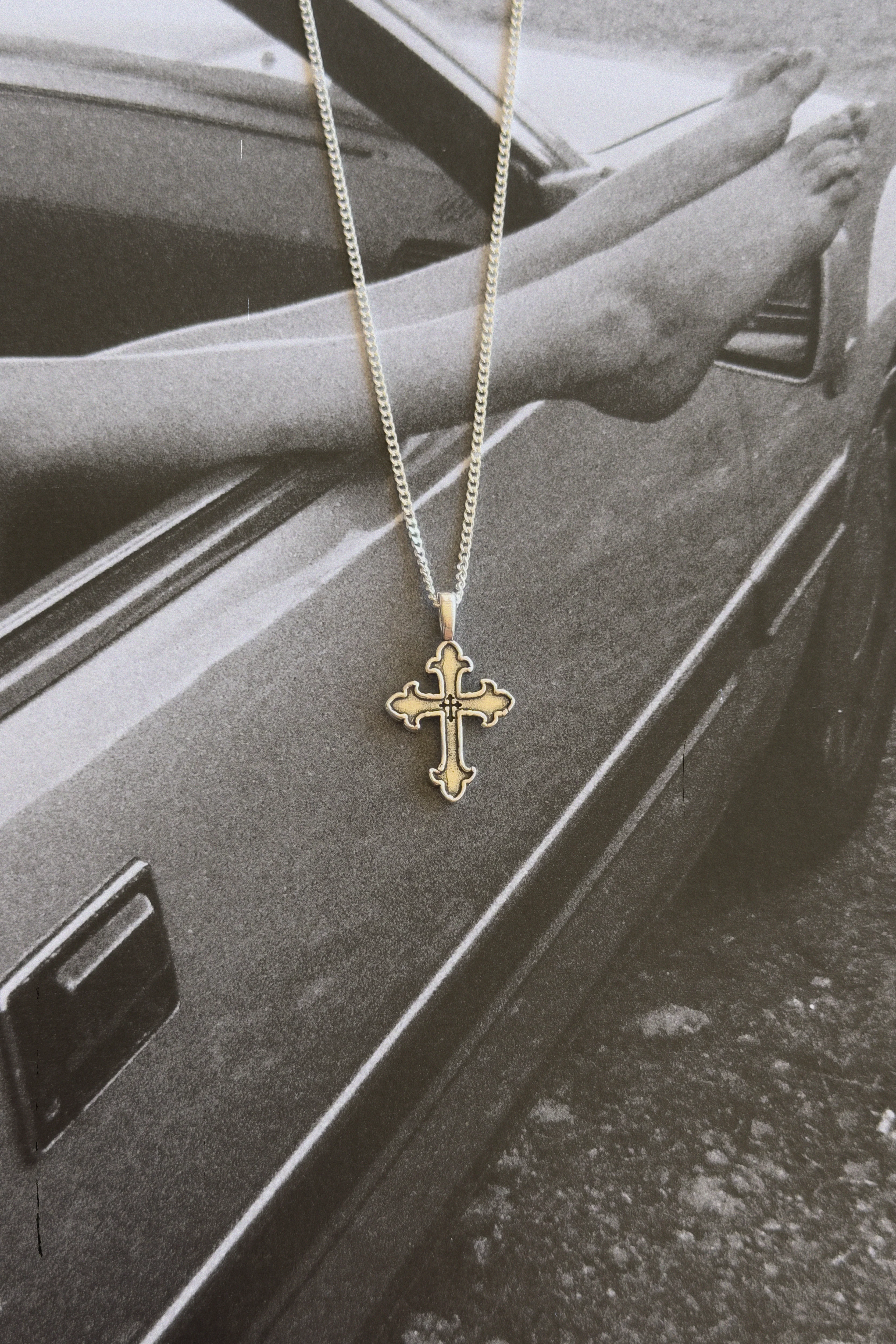 SHADOW CROSS NECKLACE - Image 6